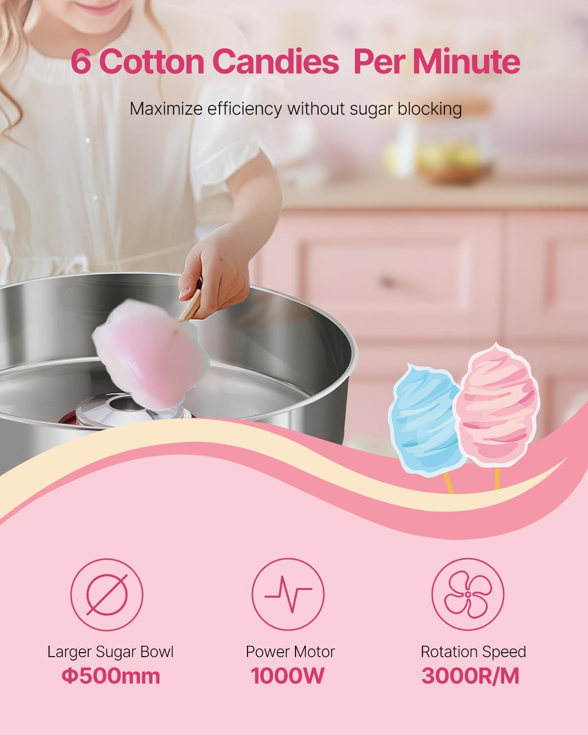 Cotton Candy Machine Rental – DIY Party Concession Machine