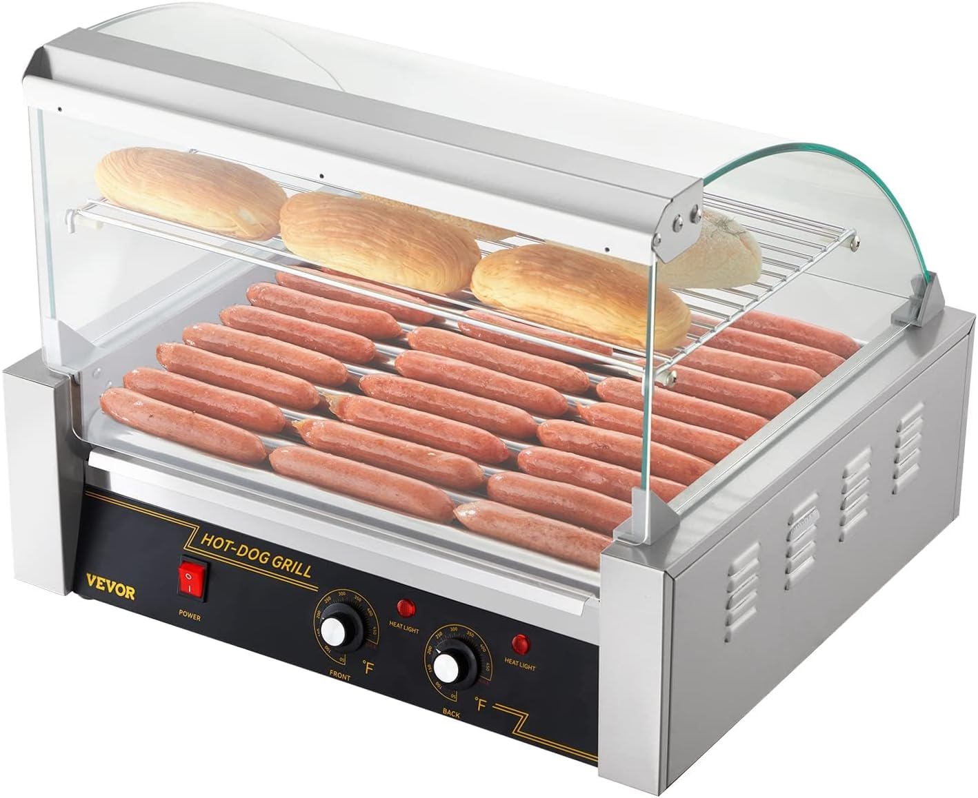 Commercial hot dog roller grill rental for parties in Concord NC