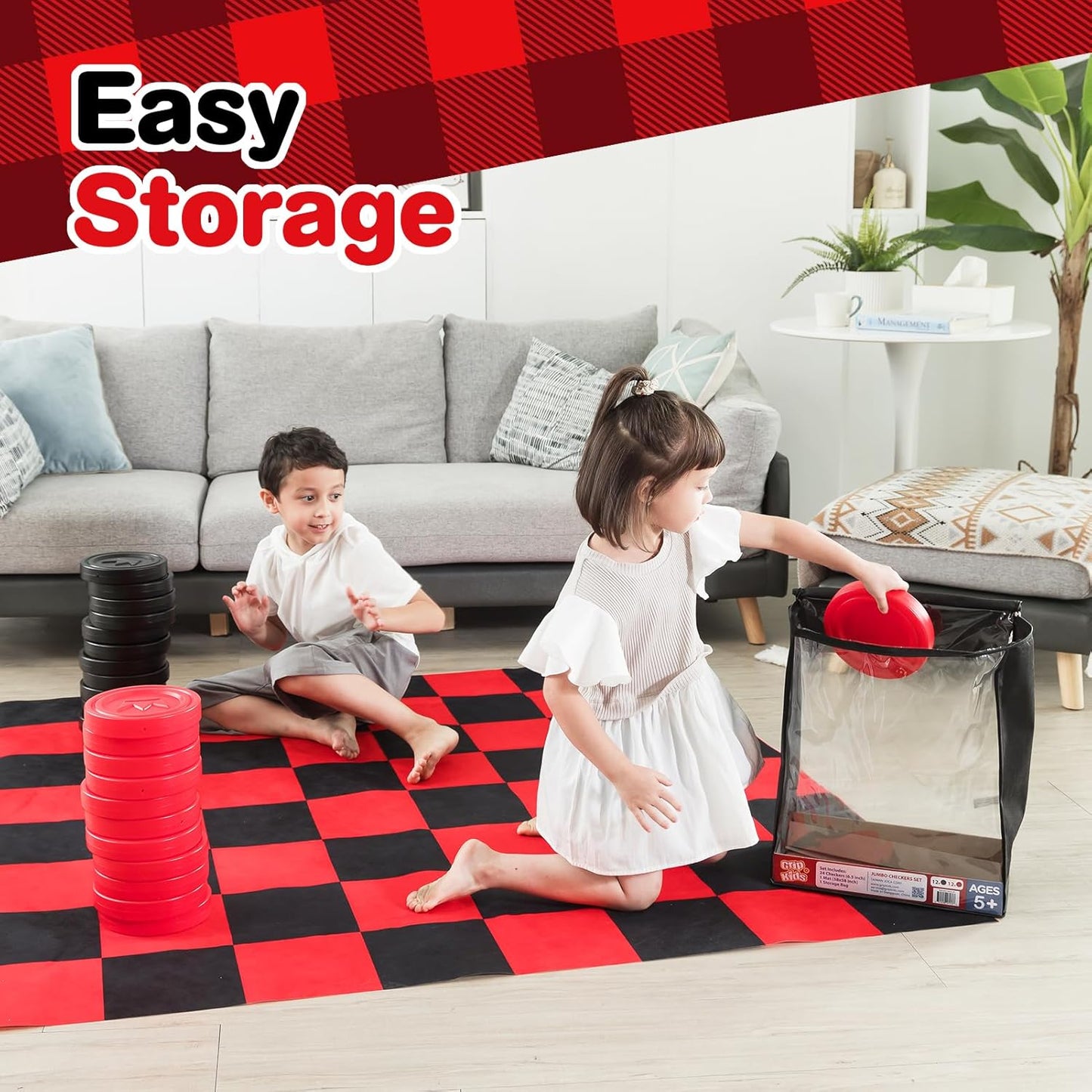 Giant checkers board rental for backyard games in Kannapolis NC