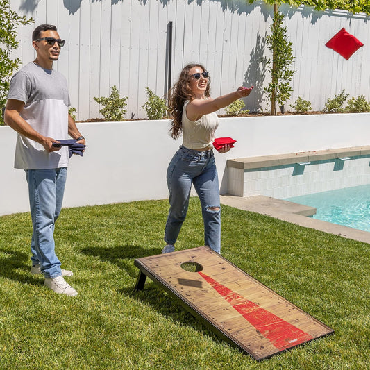 Cornhole board rental set – outdoor yard game rentals Concord NC