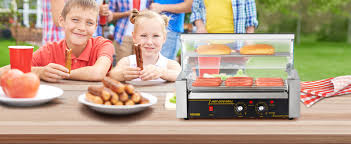 Commercial hot dog roller grill rental dimensions and capacity